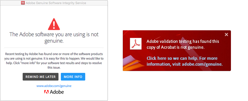 Adobe Genuine Software Integrity Service Remove Mac